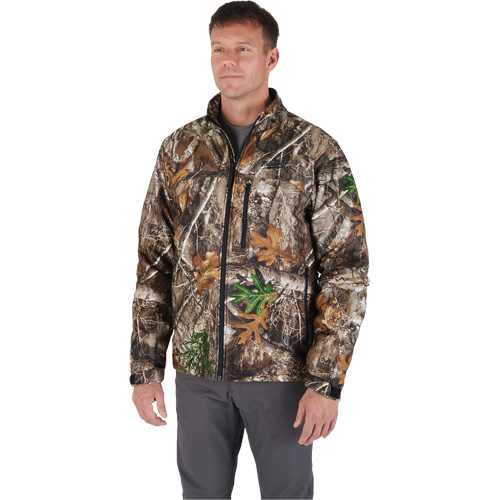 Veste chauffante M12 QuietShell avec pile, Hommes, Petit, Multicolore Duraquip Inc