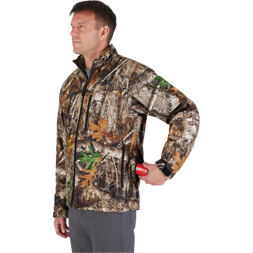 Veste chauffante M12 QuietShell avec pile, Hommes, Petit, Multicolore Duraquip Inc