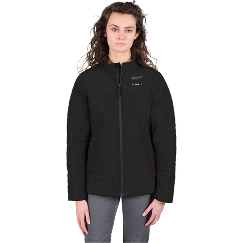 Manteau chauffant M12 Axis avec pile, Femmes, Grand, Noir Duraquip Inc