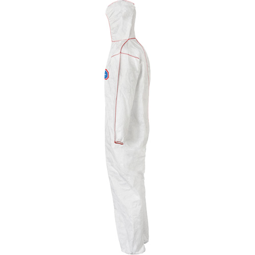 Combinaisons SFR avec cagoule, Moyen, Blanc, Tyvek 400 Duraquip Inc