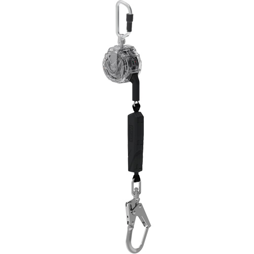 C&acirc;ble de limiteur de chute personnel 36CLS V-TEC, 10', Acier galvanis&eacute;, Pivotant Duraquip Inc