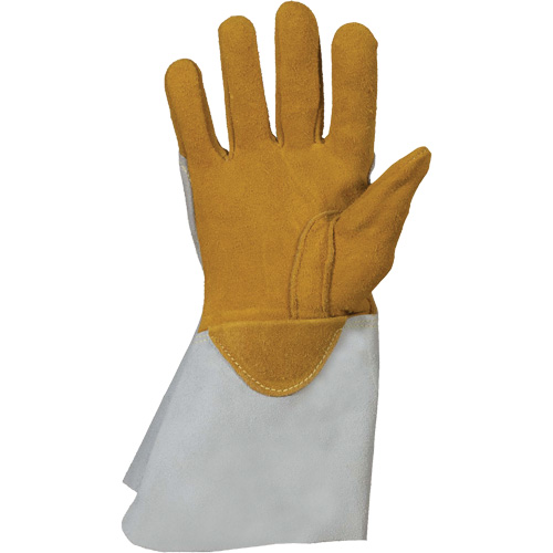 Endura&reg; 335DBP Welding Gloves, Split Cowhide/Split Elkhide, Size Small Duraquip Inc