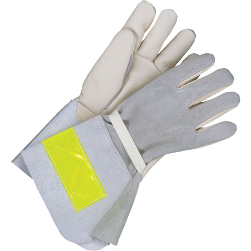 Gants de travail doubl&eacute;s avec poignet de 5", Cuir fleur de vache, Taille 10 Duraquip Inc