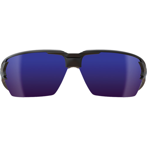 Pumori Safety Glasses, Blue Mirror Lens, Anti-Scratch, ANSI Z87+/MCEPS GL-PD 10-12/Meets/Exceeds CSA Z94.3 Duraquip Inc
