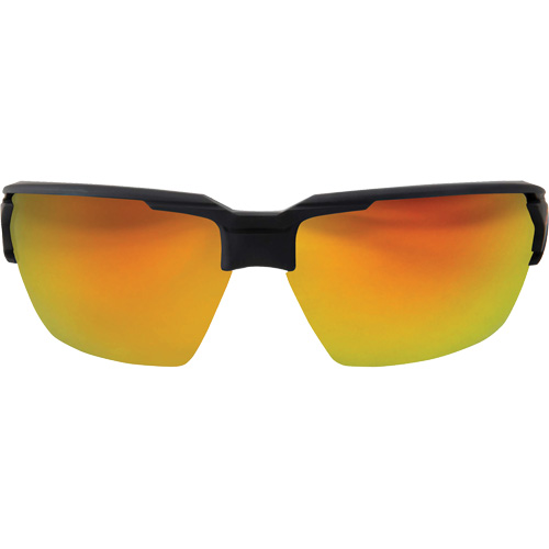 Lunettes de s&eacute;curit&eacute; Pumori, Lentille Rouge/Miroir, Anti-&eacute;gratignures, ANSI Z87+/MCEPS GL-PD 10-12/R&eacute;pond ou surpasse la norme CSA Z94.3 Duraquip Inc