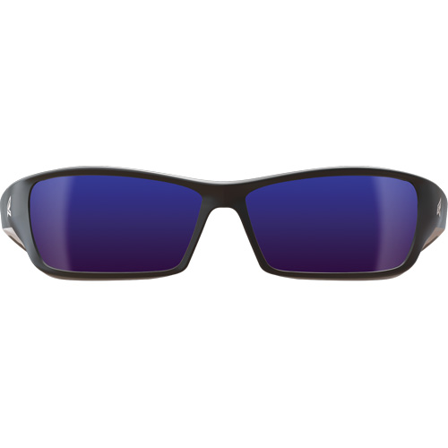 Reclus Safety Glasses, Blue Mirror Lens, Anti-Scratch, ANSI Z87+/MCEPS GL-PD 10-12/Meets/Exceeds CSA Z94.3 Duraquip Inc