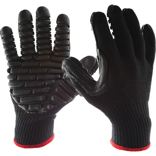 Blackmaxx ISO Anti-Vibration Gloves, Size Medium/8 Duraquip Inc