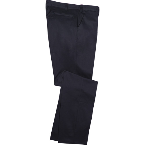 Industrial Work Pants, Cotton, Navy Blue, Size 30, 31 Inseam Duraquip Inc