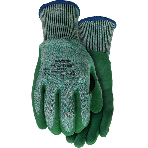 351 Stealth Frontier Gloves, Size X-Small, 13 Gauge, PVC/Rubber Latex Coated, HPPE/Polyester Shell, ASTM ANSI Level A5 Duraquip Inc