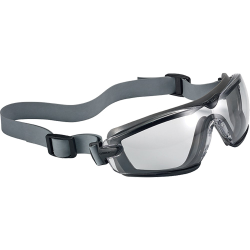 Lunettes de s&eacute;curit&eacute; compactes Cobra TPR, Lentille Transparent, Antibu&eacute;e/Anti-&eacute;gratignures, Ventilation Ferm&eacute; Duraquip Inc