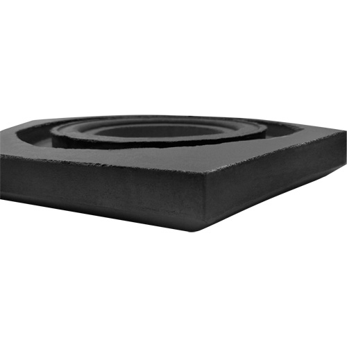 Rubber Channelizer Base, 15 lbs. Duraquip Inc