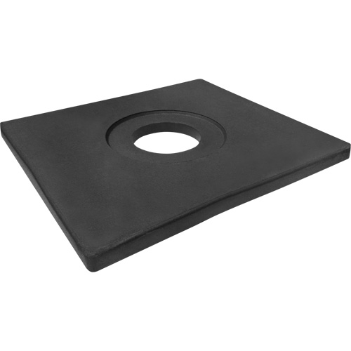 Rubber Delineator Post Base, 10 lbs. Duraquip Inc