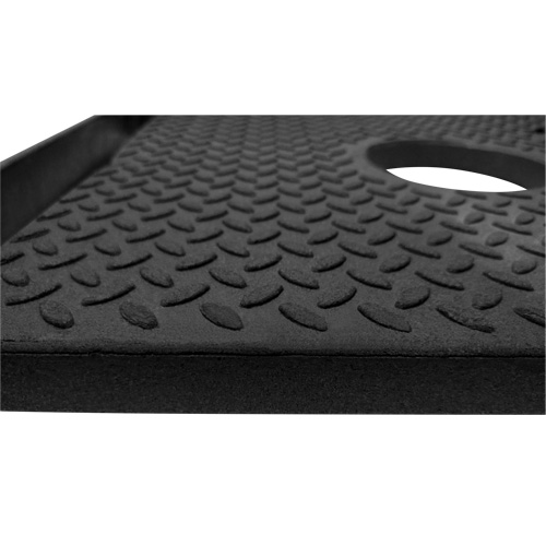 Rubber Delineator Post Base, 10 lbs. Duraquip Inc