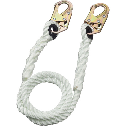 LAN-1222-4 5/8" Restraint Rope Lanyard, 1 Legs, 4', CSA Class A Duraquip Inc
