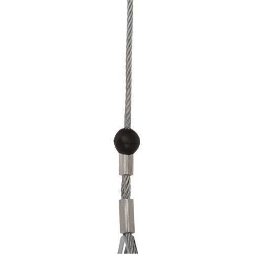 SRL-73302-40LE Self-Retracting Lifeline, 40', Galvanized Steel, Swivel Duraquip Inc