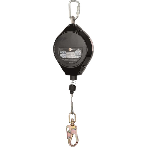SRL-73302-60LE Self-Retracting Lifeline, 60', Galvanized Steel, Swivel Duraquip Inc