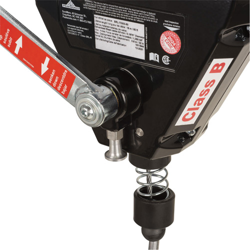 SRL-73303-60 Cable Self-Retracting Lifeline with Recovery, 60', Galvanized Steel, Swivel Duraquip Inc