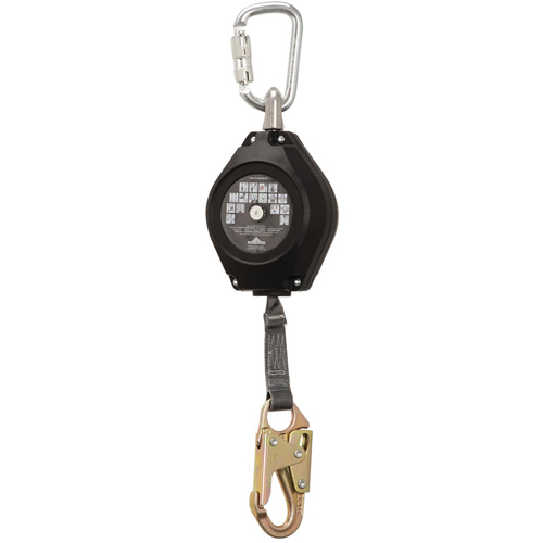 SRL-80302-18LE Self-Retracting Lifeline, 18', Dyneema&reg;, Swivel Duraquip Inc