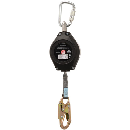 SRL-80302-18LE Self-Retracting Lifeline, 18', Dyneema&reg;, Swivel Duraquip Inc