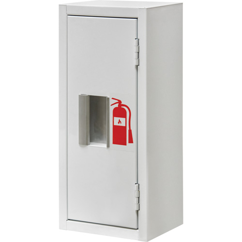 Indoor Fire Extinguisher Cabinet, 8" W x 18" H x 6" D Duraquip Inc