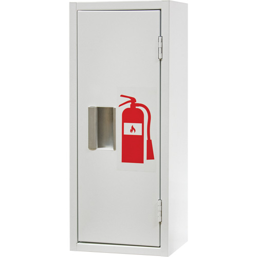 Indoor Fire Extinguisher Cabinet, 10" W x 24" H x 7" D Duraquip Inc
