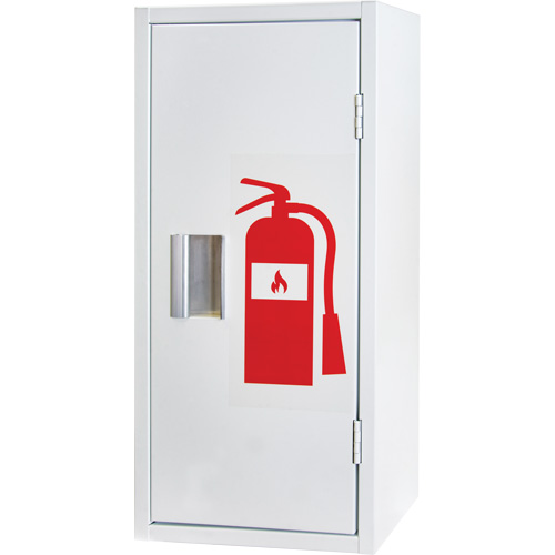 Indoor Fire Extinguisher Cabinet, 12" W x 26" H x 9" D Duraquip Inc