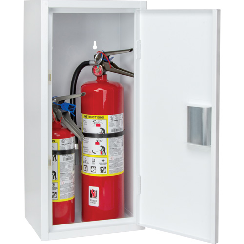 Indoor Fire Extinguisher Cabinet, 12" W x 26" H x 9" D Duraquip Inc