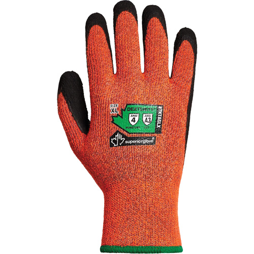 Gants d'hiver r&eacute;sistants &agrave; la coupe Dexterity TKTAGLX, Taille 2T-Grand, Calibre 13, Rev&ecirc;tement Latex, Enveloppe en TenActiv, ASTM ANSI niveau A3 Duraquip Inc
