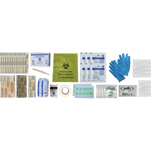 Trousse de premiers soins Shield, R&eacute;pond ou surpasse la norme CSA Z1220-24 type 1 individuelle, Personnel (1 travailleur) Duraquip Inc
