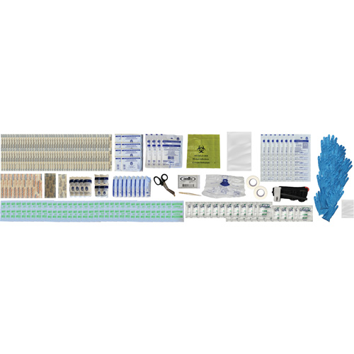 Trousse de premiers soins Shield, R&eacute;pond ou surpasse la norme CSA Z1220-24 type 2 environnements &agrave; faible risque, Grand (51-100 travailleurs) Duraquip Inc