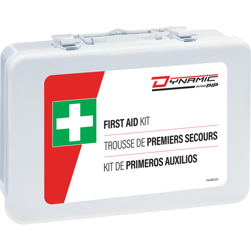 Trousse de premiers soins Dynamic, R&eacute;pond ou surpasse la norme CSA Z1220-24 type 2 environnements &agrave; faible risque, Petit (2-25 travailleurs) Duraquip Inc
