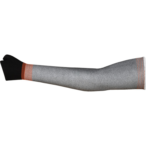 SL21TX18TE Ultra-Thin Cut Resistant Sleeves, TenActiv, 18", ASTM ANSI Level A9, Grey Duraquip Inc