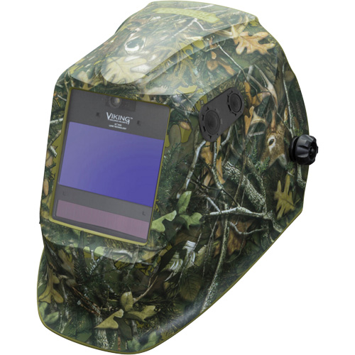 Masque de soudage VIKING 2450 s&eacute;rie ADV White Tail Camo, 3,82" lo x 2,44" la Champ de vision, Teinte 5 - 13 Duraquip Inc
