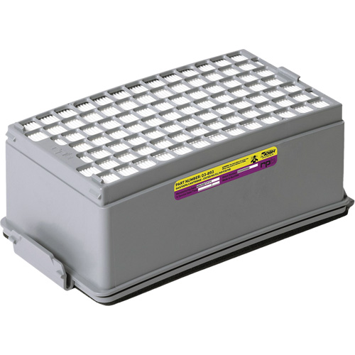 PX5 combin&eacute; HEPA Ov/cartouche gaz AG, Gaz acide/Gaz multiples/Vapeur organique Duraquip Inc