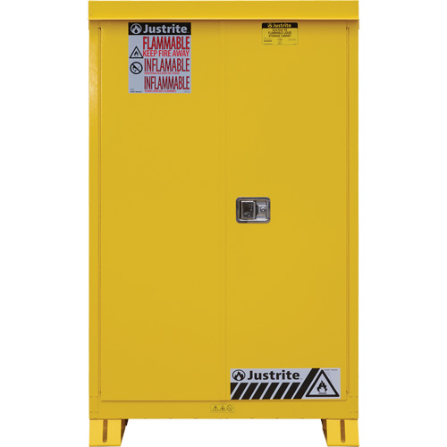 Armoire ext&eacute;rieure pour produits inflammables, 45 gal., 2 Porte(s), 43" La x 65" h x 18" p Duraquip Inc