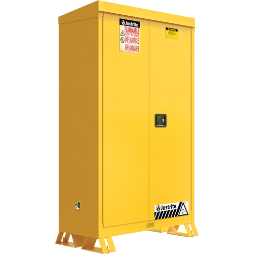 Armoire ext&eacute;rieure pour produits inflammables, 45 gal., 2 Porte(s), 43" La x 65" h x 18" p Duraquip Inc