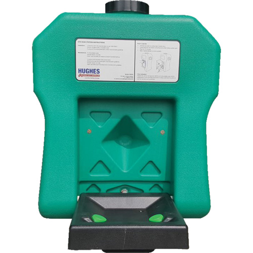Portable Self-Contained Eyewash Station, Gravity-Fed, 16 gal. Capacity, Meets ANSI Z358.1 Duraquip Inc