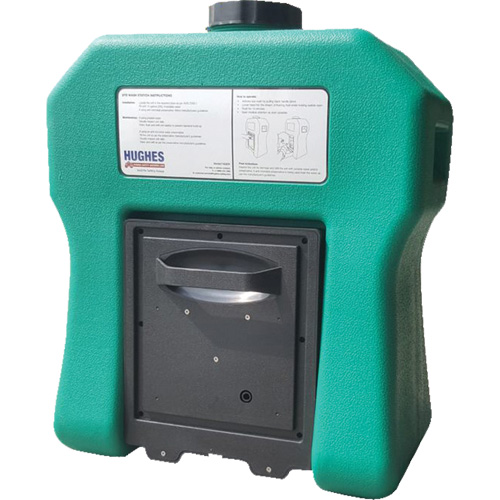 Portable Self-Contained Eyewash Station, Gravity-Fed, 16 gal. Capacity, Meets ANSI Z358.1 Duraquip Inc