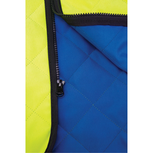 Veste refroidissante &agrave; &eacute;vaporation, Moyen, Jaune lime haute visibilit&eacute; Duraquip Inc