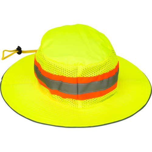 Evaporative Cooling Ranger Hat, Hi-Vis Lime Duraquip Inc