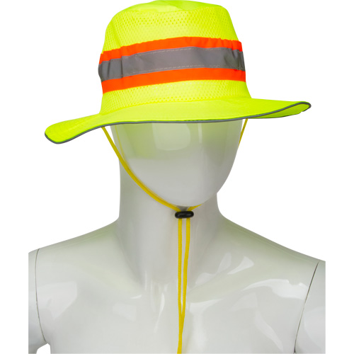 Evaporative Cooling Ranger Hat, Hi-Vis Lime Duraquip Inc