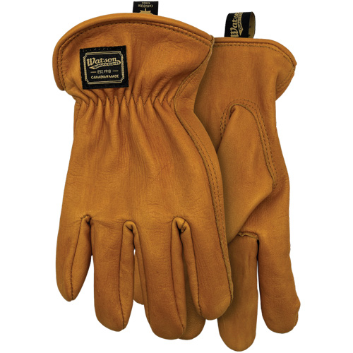 597CR The Duke Cut-Resistant Gloves, Size Medium, Cowhide/Para-Aramid/Polyester/Stainless Steel Shell, ASTM ANSI Level A5 Duraquip Inc