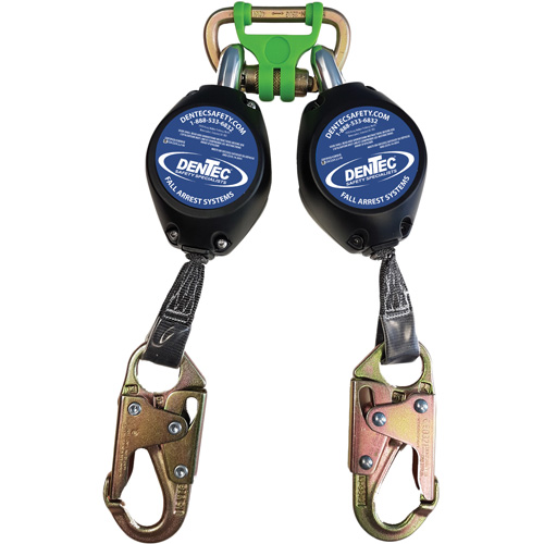 Self Retracting Lanyard with Composite Housing, 7', Web, Swivel Duraquip Inc