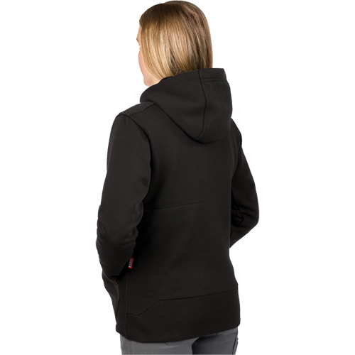 M12 Heated Hoodie with Battery, Women's, Medium, Black, Poly-Cotton Duraquip Inc