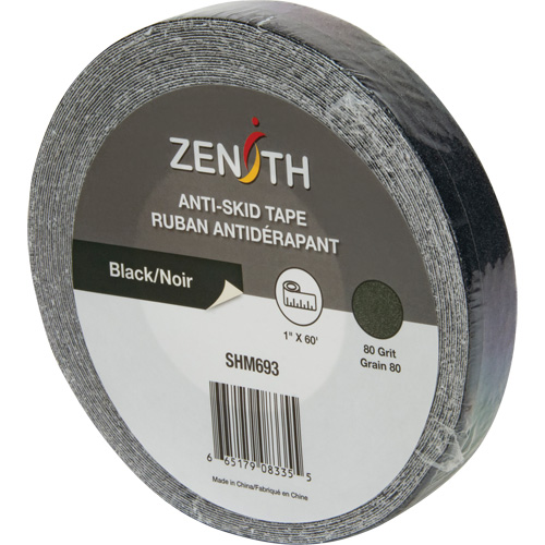 Anti-Skid Tape, 1" x 60', Black Duraquip Inc