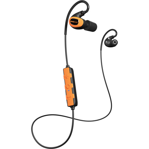 &eacute;couteurs Bluetooth 3.0 Pro orange s&eacute;curit&eacute; Duraquip Inc