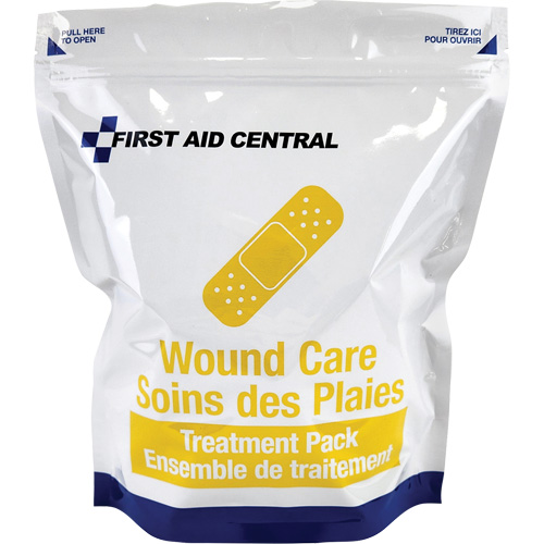 132-Piece Wound Care Refill Pack for Emergency Response First Aid Kit Duraquip Inc