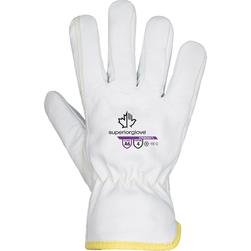 Gants r&eacute;sistants &agrave; la coupe Endura 378WGKGTL, Taille T-petit, Enveloppe en Ch&egrave;vre/TenActiv/Thinsulate, ASTM ANSI niveau A6 Duraquip Inc