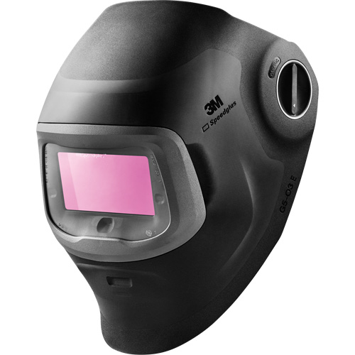 Masque de soudage Speedglas G5-03 E 09-0100-20 avec ADF G5NC, 4,2" lo x 2,1" la Champ de vision, Teinte 3/5/8 - 12, Noir Duraquip Inc