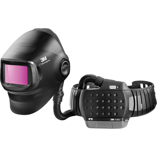 Speedglas G5-01 Heavy-Duty Welding Helmet with Adflo PAPR Assembly, Welding Helmet, Lithium-Ion Battery Duraquip Inc